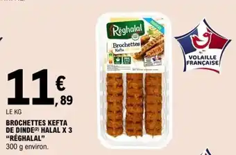 Réghalal Brochettes Kefta