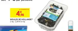 Intermarché Contact MOULES DE HOLLANDE offre