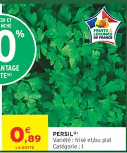 Intermarché Contact PERSIL offre