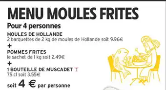 MOULES DE HOLLANDE
