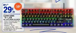 E.Leclerc G-LAB Clavier gamer offre