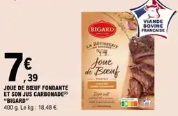 E.Leclerc BIGARD Joue de Bœuf offre