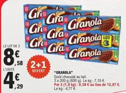 E.Leclerc LU Granola offre
