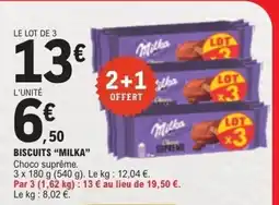 E.Leclerc Milka Biscuits offre