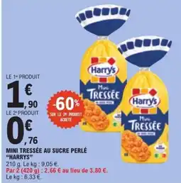 E.Leclerc Harrys Mini Tressée offre