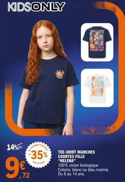 E.Leclerc Sport HELENA TEE-SHIRT MANCHES COURTES FILLE offre