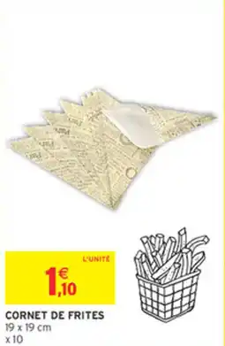 Intermarché Contact Cornet de frites offre