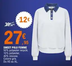 E.Leclerc Sport SWEET POLO FEMME offre