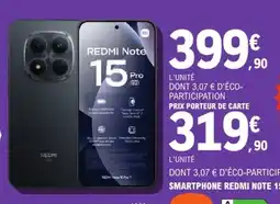 E.Leclerc Espace Culturel REDMI Note 15 Pro offre