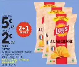 E.Leclerc Lay's Chips offre