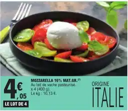 E.Leclerc MOZZARELLA offre