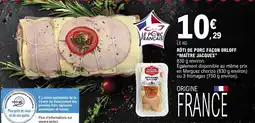 E.Leclerc Maître Jacques Rôti de porc façon Orloff offre