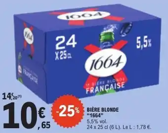 1664 BIÈRE BLONDE