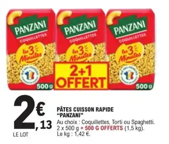 PANZANI Coquillettes
