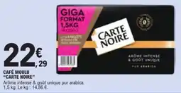 E.Leclerc CARTE NOIRE CAFÉ MOULU offre