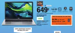 E.Leclerc Espace Culturel acer PC PORTABLE ASPIRE offre