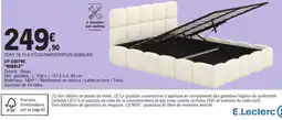 E.Leclerc LIT COFFRE "BUBBLE" offre