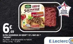 E.Leclerc Socopa Ultra Savoureux offre