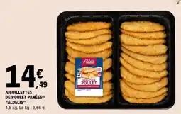 E.Leclerc Aldelis Aiguillettes de poulet panées offre
