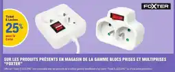 E.Leclerc Foxter blocs prises et multiprises offre