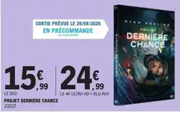 E.Leclerc ESCD PROJET DERNIÈRE CHANCE offre