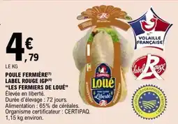 E.Leclerc Loué Poule Fermière offre