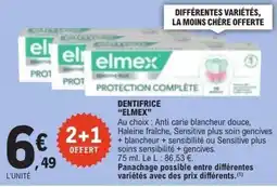 E.Leclerc elmex DENTIFRICE offre