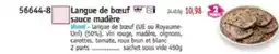 Maximo Vanel Langue de bœuf offre