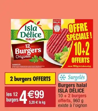 Migros Burgers halal offre