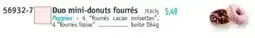 Maximo Poppies Duo mini-donuts fourrés offre