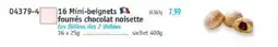 Maximo Les Délices des 7 Vallées 16 Mini-beignets fourrés chocolat noisette offre