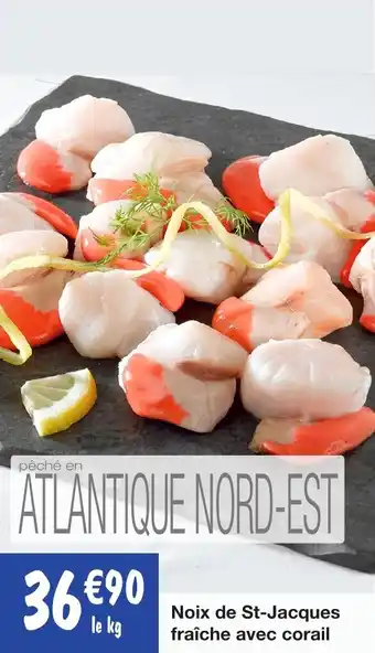 Migros Noix de st-jacques fraiche avec corail offre