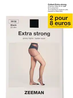 Zeeman Collant extra strong offre