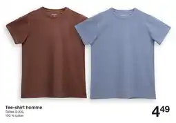 Zeeman Tee-shirt homme offre