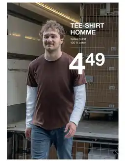 Zeeman Tee-shirt homme offre