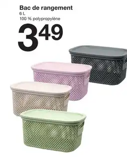 Zeeman Bac de rangement offre