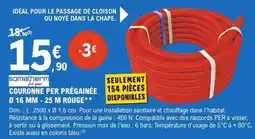 E.Leclerc Brico Dim - couronne per prégainée offre