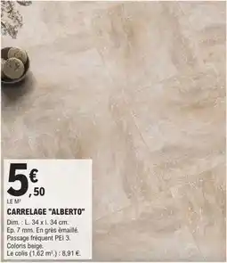 E.Leclerc Brico Dim - carrelage alberto offre