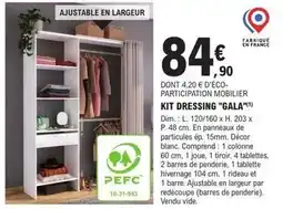 E.Leclerc Brico Dim - kit dressing gala offre
