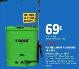 E.Leclerc Brico Pulvérisateur à batterie offre