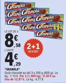 E.Leclerc Express Lu - granola offre