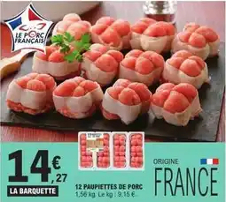 E.Leclerc Express 12 paupiettes de porc offre