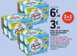 E.Leclerc Express Yoplait - perle de lait vanille offre decouverte offre