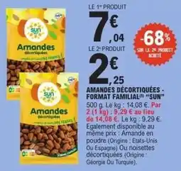 E.Leclerc Express Sun - amandes décortiquées format familial offre