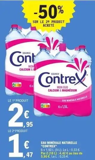 Contrex - eau minérale naturelle