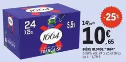 E.Leclerc Express Francaise - bière blonde offre