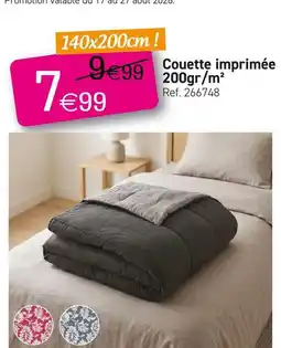 Kandy Couette imprimée 200gr/m2 offre