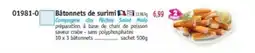 Maximo Compagnie des Pêches Saint Malo Bâtonnets de surimi offre