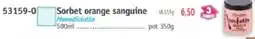 Maximo Menodiciotto Sorbet orange sanguine offre