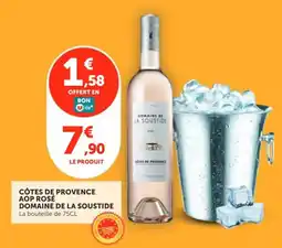 Utile DOMAINE DE LA SOUSTIDE CÔTES DE PROVENCE AOP ROSÉ offre